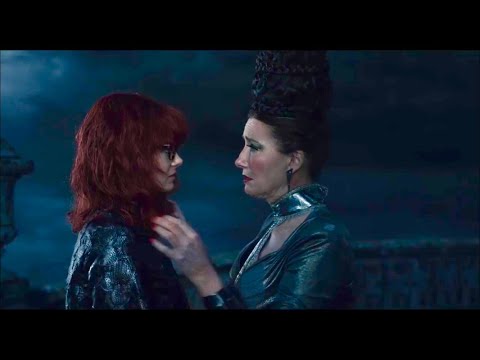 Baroness pushes cruella of a cliff and gets arrested (cruella 2021)