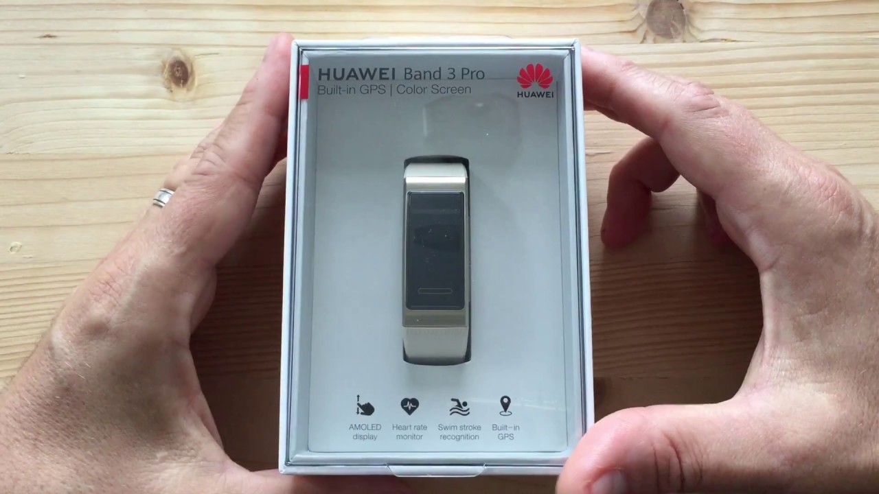 Huawei Band 3 Pro unboxing