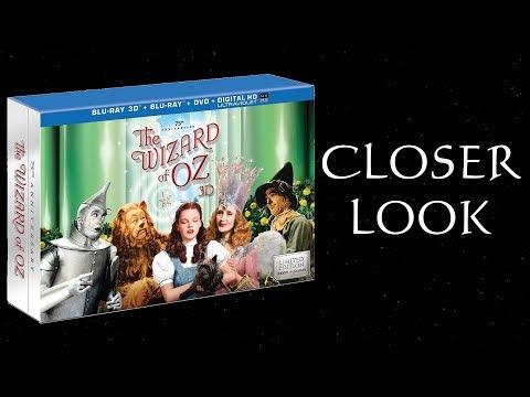 Closer Look - Wizard of Oz 75th Anniversary 3D Blu-ray Set!