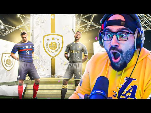 I OPENED My Base ICON Pack!! 15x Icon Packs.. FIFA 22