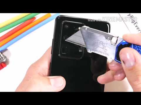 Samsung Galaxy S20 Ultra Durability Test! - Is it... Ultra Strong?