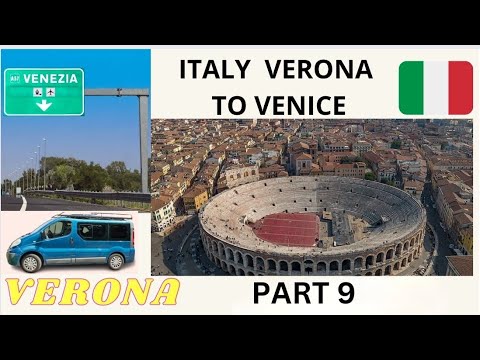 Italy 🇮🇹 Verona | Verona to Venice | Part  9 | Arena Di Verona | 6 countries trip