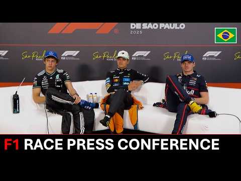 F1 Post Race Press Conference | Brazil GP 2025!