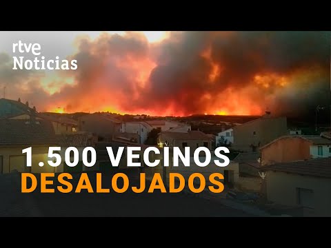 Waldbrandjahr 2022 in Spanien
