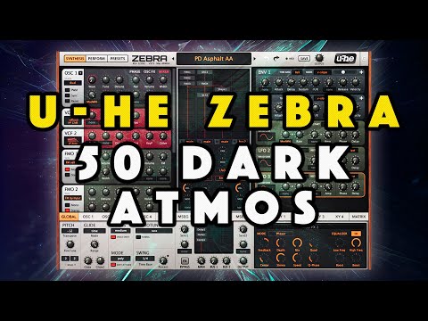 U-He Zebra 2: Dark Cinematic Presets. Sound Demo Performance