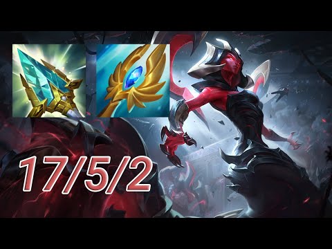 Cassiopeia Bot VS Kai'Sa | NA Challenger Patch 13.17