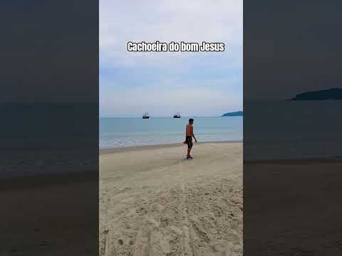 Praia da cachoeira do bom Jesus 🌊 #Santacatarina #mar #florianópolis #florianopolis #floripa