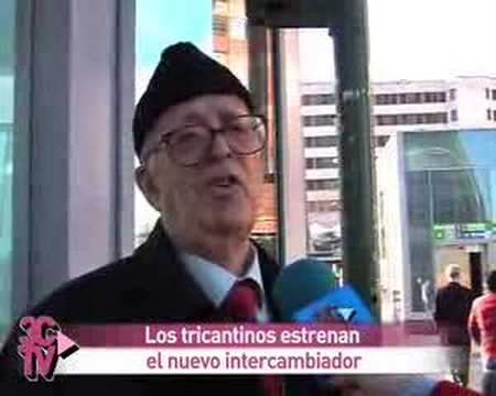 3Ctv - O novo intercambiador da Plaza de Castilla