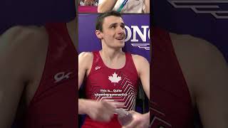 watch Jordan Carroll's entire incredible pommel horse routine that won him gold