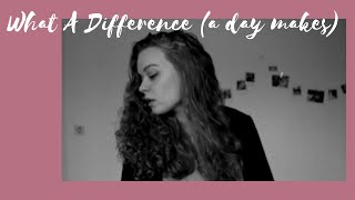 What A Difference (A Day Makes) - Dinah Washington | Cover by Christina Luise