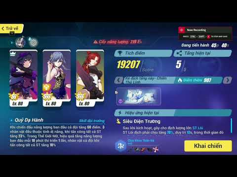 [HI3 SEA] [QS:Redlotus] Heimdall(Lightning Buff) - 219Eh - LE HF BS(907Pt)