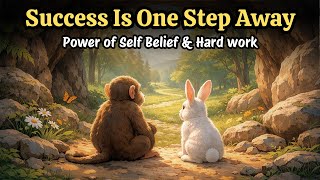 A Powerful Story on Self Belief and Success | Monkey & Rabbit | Learn English With Story