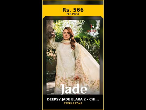Deepsy Jade Elara 2 - Chiffon Dupatta – product video thumbnail