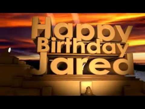 Happy Birthday Jared