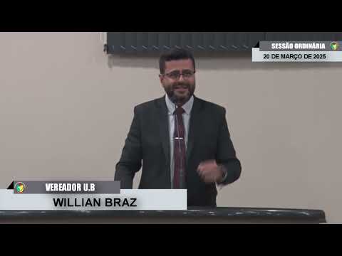 CMBTE - USO DE TRIBUNA PELO VEREADOR WILLIAN BRAZ - UB.