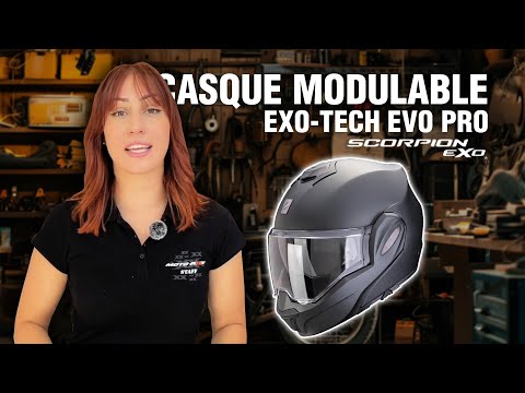 Test du casque Scorpion Exo Tech Evo Pro par Mégane chez Moto Axxe Rosheim
