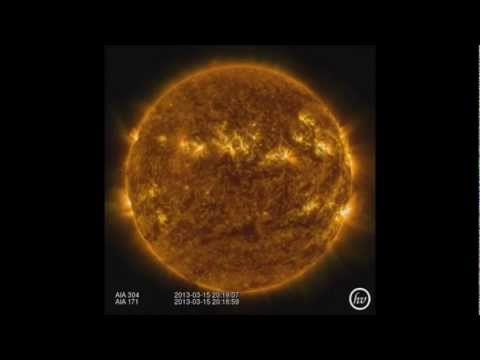 Zusammenfassung der Sonnenaktivität vom 15.03.2013