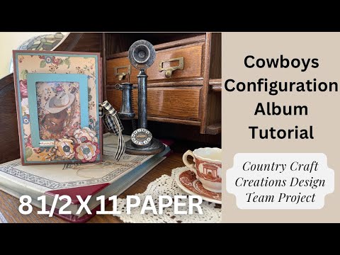 Cowboys Configuration Page Album,  a Country Craft Creations Design team Project