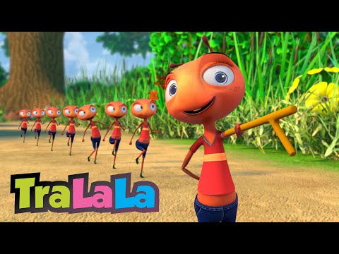 Marșul furnicilor - Învățăm să numărăm până la 10 🤩 Cântece pentru copii de la TraLaLa