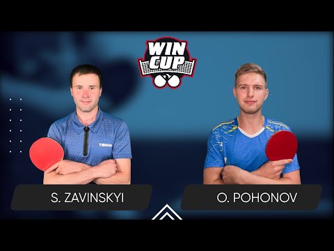 08:30 Serhii Zavinskyi - Oleksandr Pohonov West 1 WIN CUP 13.06.2024 | Table Tennis WINCUP