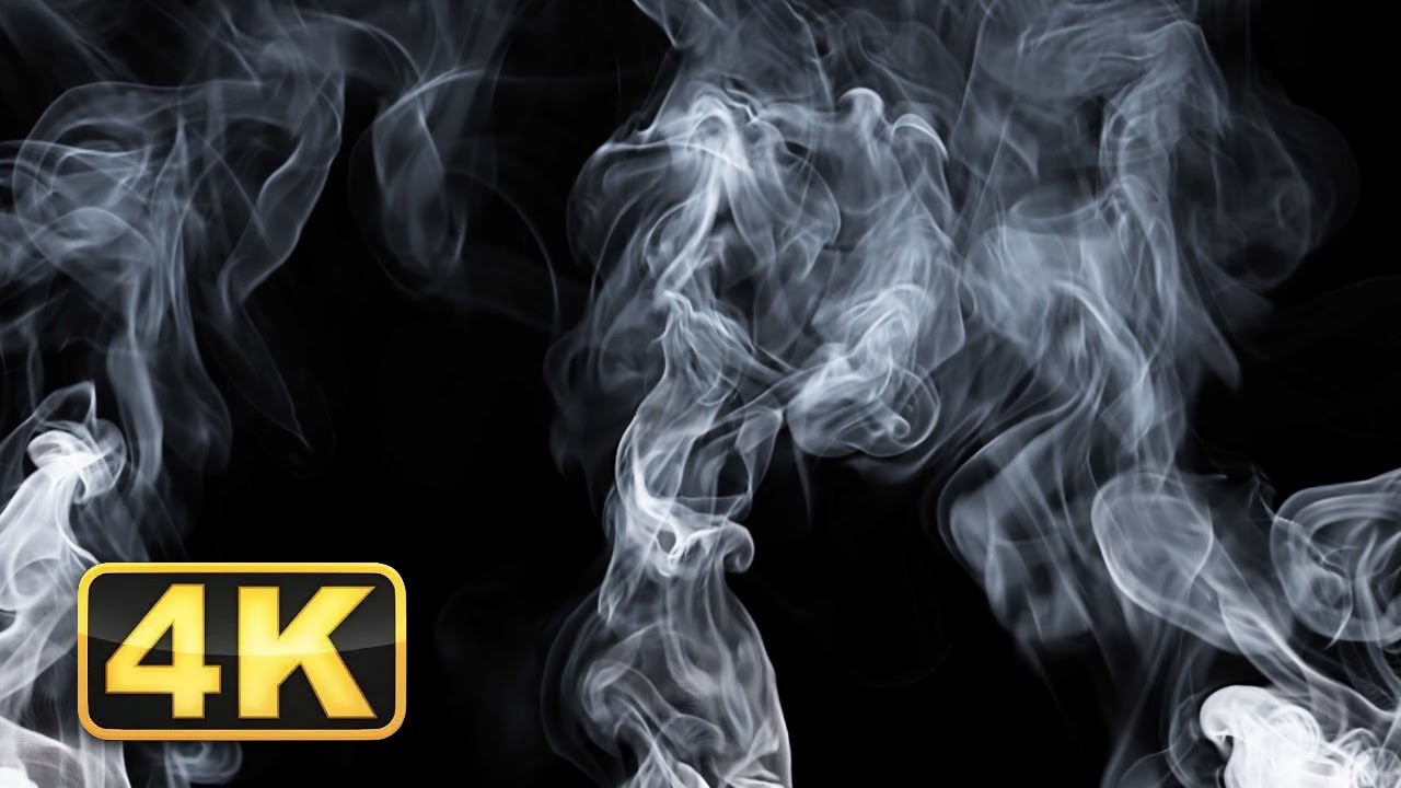 1 Hour of Soothing Smoke in 4K | Relaxing Ambient Background | Meditation & Sleep Music