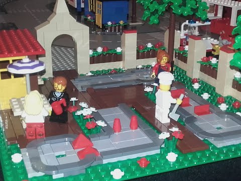 Bau meiner Brick Stadt Teil 10