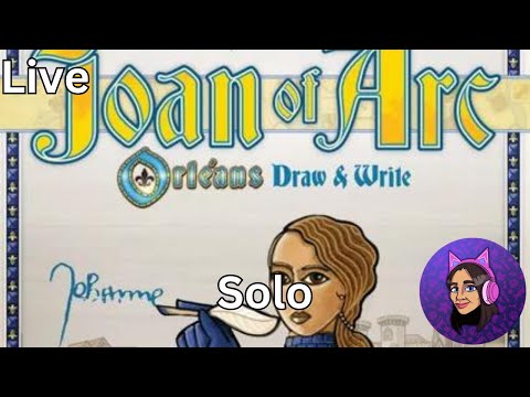 Let's Play Joan of Arc: Orléans Draw & Write Solo