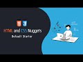 HTML CSS Nuggets Default CSS Starter