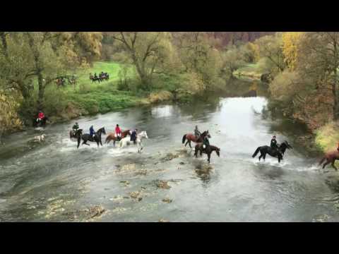 Schleppjagd Deutscher Kavallerieverband Sigmaringen 2016
