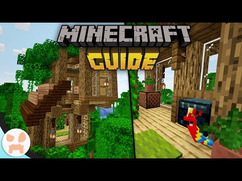 wattles - BIG TREE TREEHOUSE! | The Minecraft Guide - Tutorial Lets Play (Ep. 57)