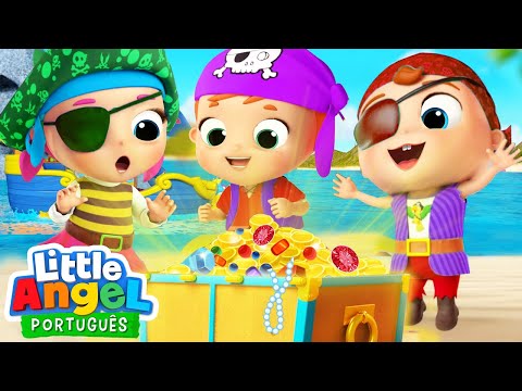 O Pirata Joãozinho e a Caça ao Tesouro! ⛵ | ⚓ Canal do Joãozinho - Little Angel Português