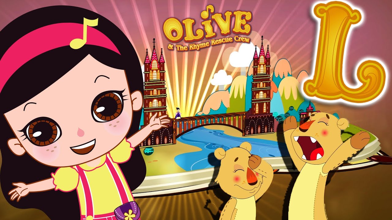 Letter L - Olive and the Rhyme Rescue Crew | Learn ABC | Sing Nursery Songs