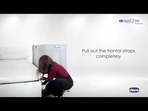 Chicco Next2Me Forever to the bed - How to fasten