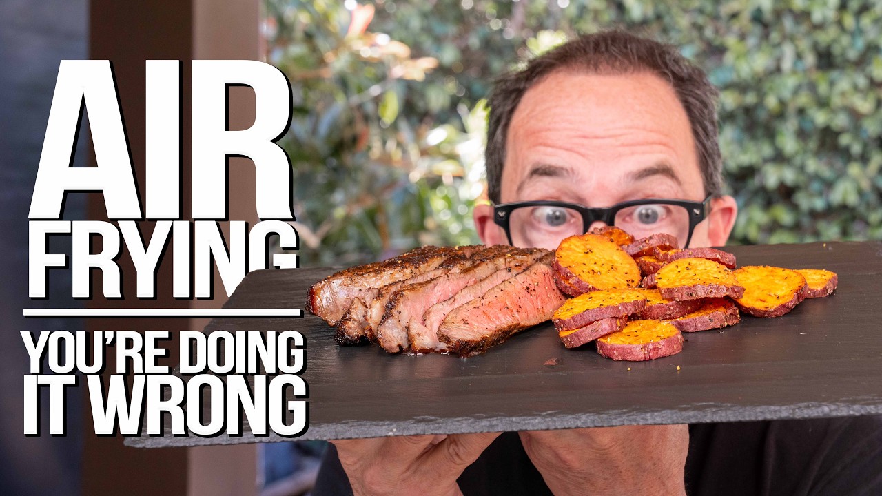 You're Using Your Air Fryer WRONG - YouTube video featuring the word arranged