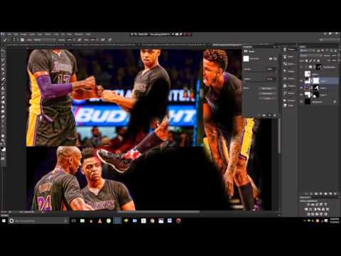 Nick Young Kobe Bryant D'Angelo Russell Speedart