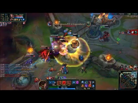 Azir BIG play Emperors Divide into Fountain LoL
