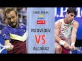 LIVE | US Open 2023 - Semi Final | Carlos Alcaraz vs Daniil Medvedev | Full Match