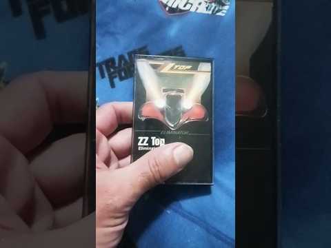 Cassette unboxing 🚗ZZ Top 🚗 Eliminator 1983 Did you own this? #ZZTop