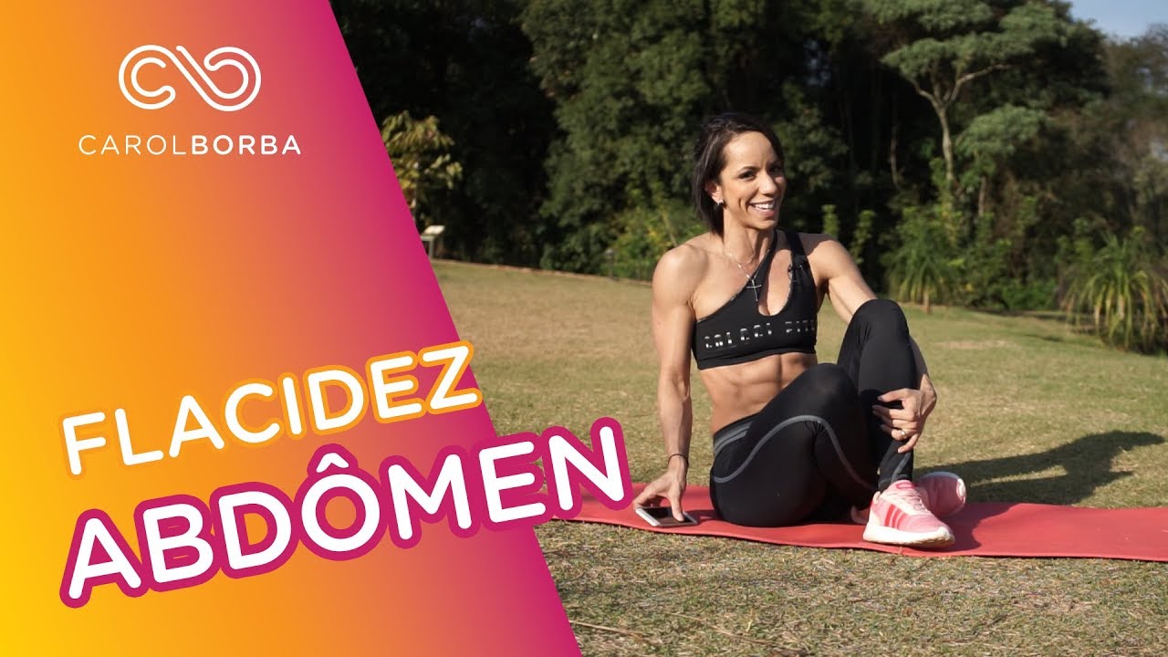 Treino para acabar com a flacidez no abdômen! - Carol Borba