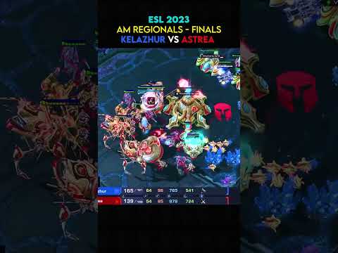 Kelazhur vs Astrea-ESL 2023 AM Regionals-Grand Finals-Highlight 21 #shorts #starcraft #starcraft2