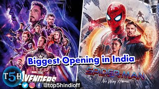 Top 5 Hollywood Movies Biggest Opening in India || Top 5 Hindi