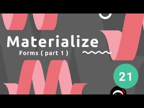 Materialize Tutorial 1 Introduction