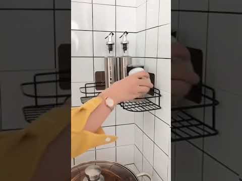 Gi bathroom corner rack