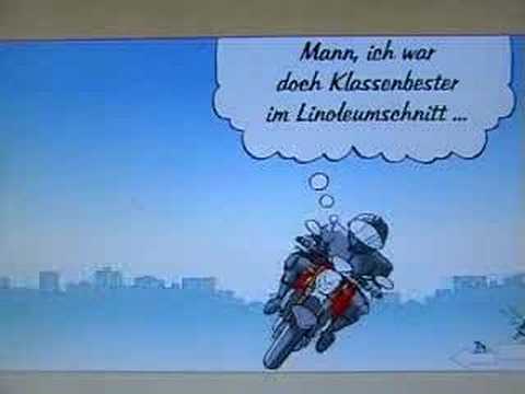 Comic Profilneurose  von Biker-Treff.de