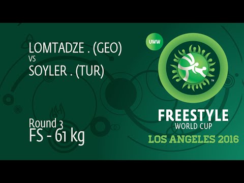 Round 2 FS - 61 kg: B. LOMTADZE (GEO) vs S. MEHMET (TUR)