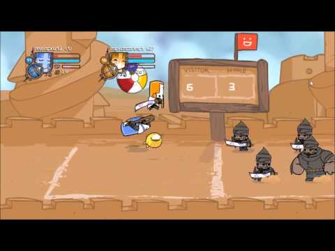 Castle Crashers Ep 16: Volleyball Tournament to the Dea- er, Win!