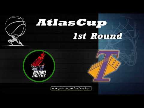 Atlasbasket_Cup - 1st Round - MIAMI BRICKS vs TOUVLAKERS 89-61