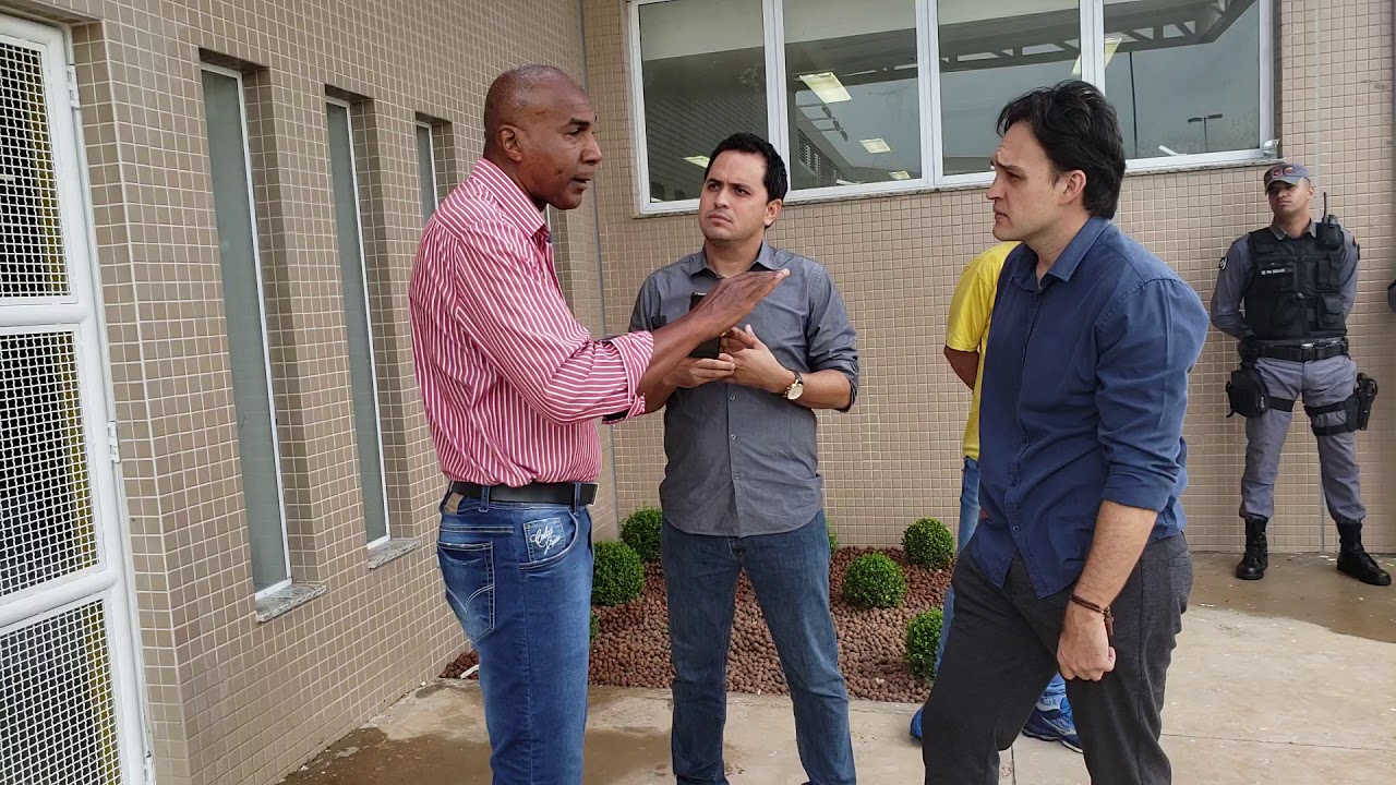 Felipe Wellaton e Vereadores são proibidos de Fiscalizar Obra Inacabada do Novo Pronto Socorro.