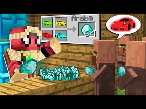 FAKİR MİLYONER ARABA SATICISI OLDU! 💸🤑 - Minecraft