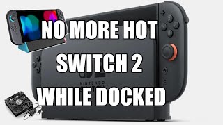 Switch 2 While Docked Simple Cooling Solution: Is This Ok? #switch2 #cooling #console